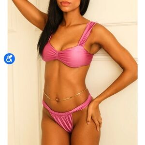 Dippin' Daisy's Vibrant Pink Bikini Set